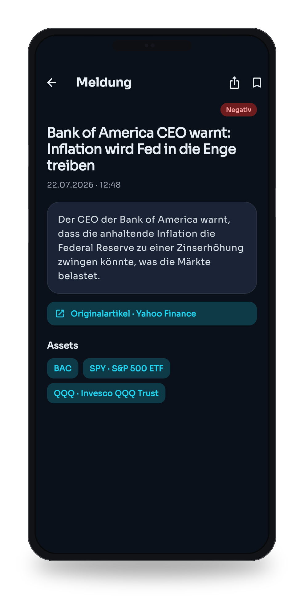Artikel-Detail mit Quelle öffnen